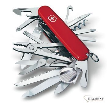 Scyzoryki Victorinox scyzoryk wielofunkcyjny SwissChamp 1.6795. Scyzoryk szwajcarski. Wielozadaniowy codzienny dodatek do plecaka lub kieszeni..jpg