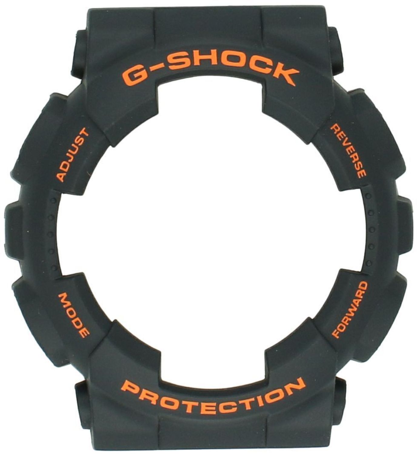 Bezel do zegarka CASIO Ga-100 Czarny Pomarańczowy napis 1.jpg