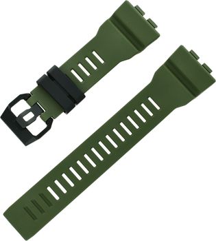 Pasek do zegarka Casio GBD-800UC-3 (10584476). Pasek do G-shocka. Pasek do zegarka Casio G-shock. Zielony wymienny pasek do zegarka Casio G-shock..jpg