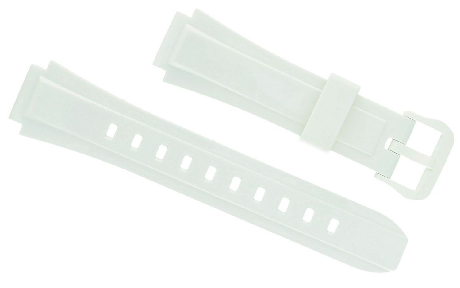 Pasek CASIO biały gumowy 10622680 Oryginalny pasek Casio LWA-300H-7EV 10622680 1.jpg