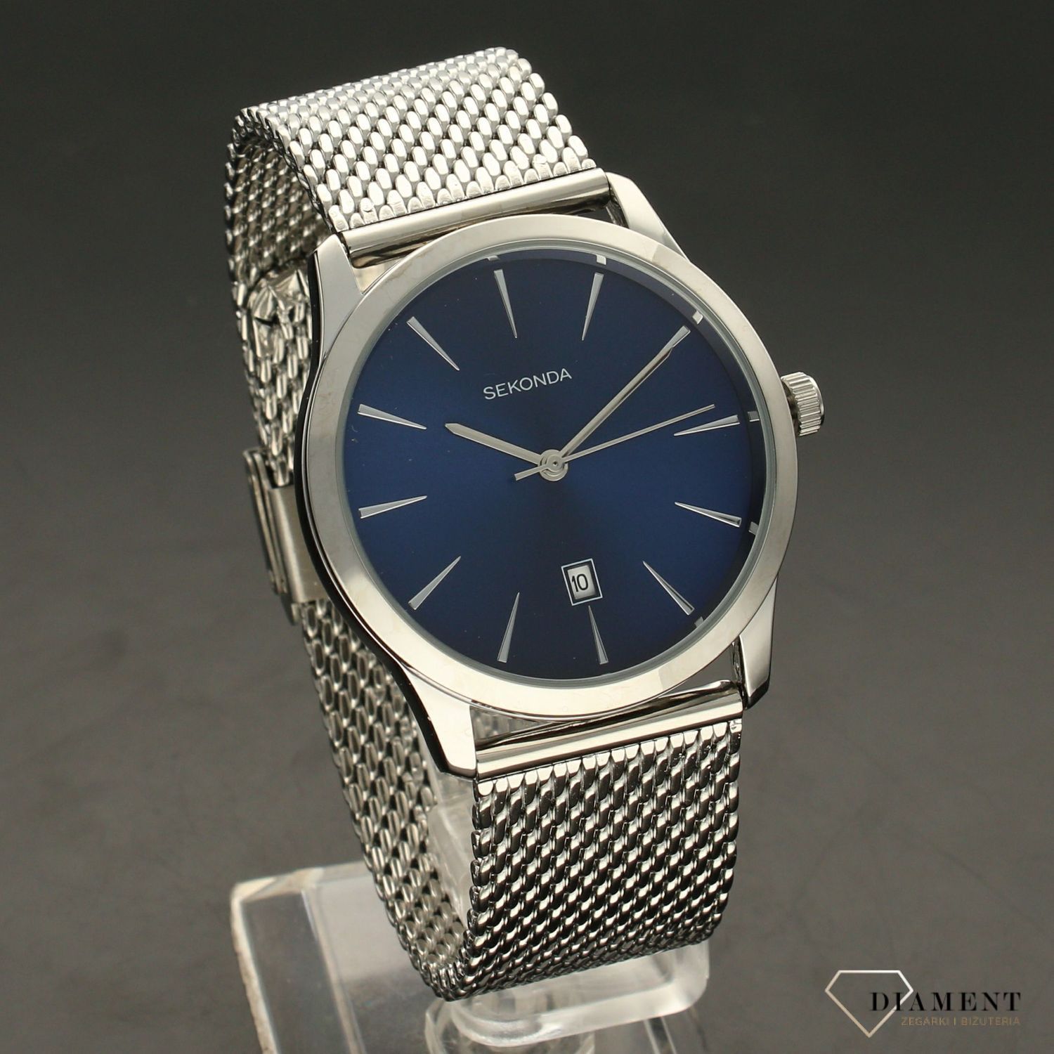 Zegarek męski na bransolecie z męską tarczą Sekonda 1065.jpg