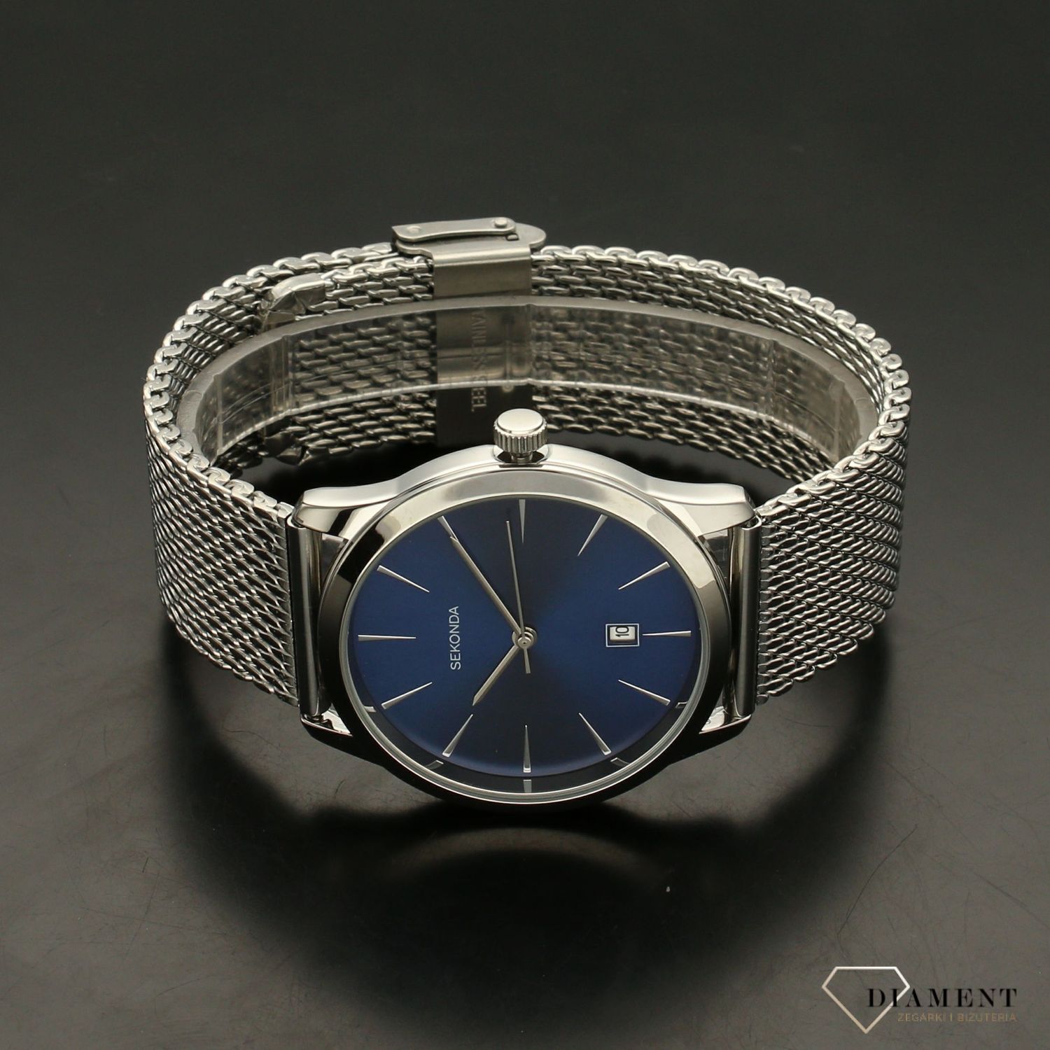 Zegarek męski na bransolecie z męską tarczą Sekonda 1065.jpg