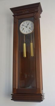 Zegar wiszący mechaniczny Adler 11000W – elegancki zegar z kurantem 31-dniowym (10).JPG