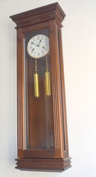 Zegar wiszący mechaniczny Adler 11000W – elegancki zegar z kurantem 31-dniowym (9).JPG