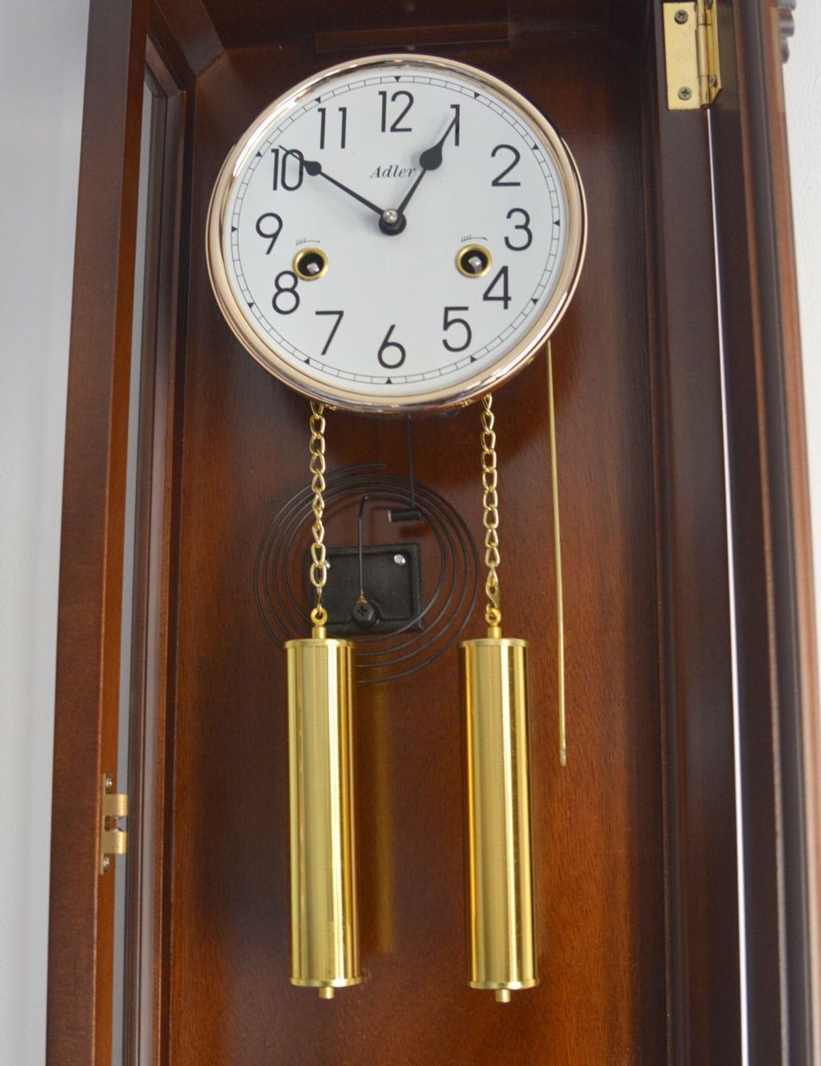 Zegar wiszący mechaniczny Adler 11000W – elegancki zegar z kurantem 31-dniowym (4).JPG
