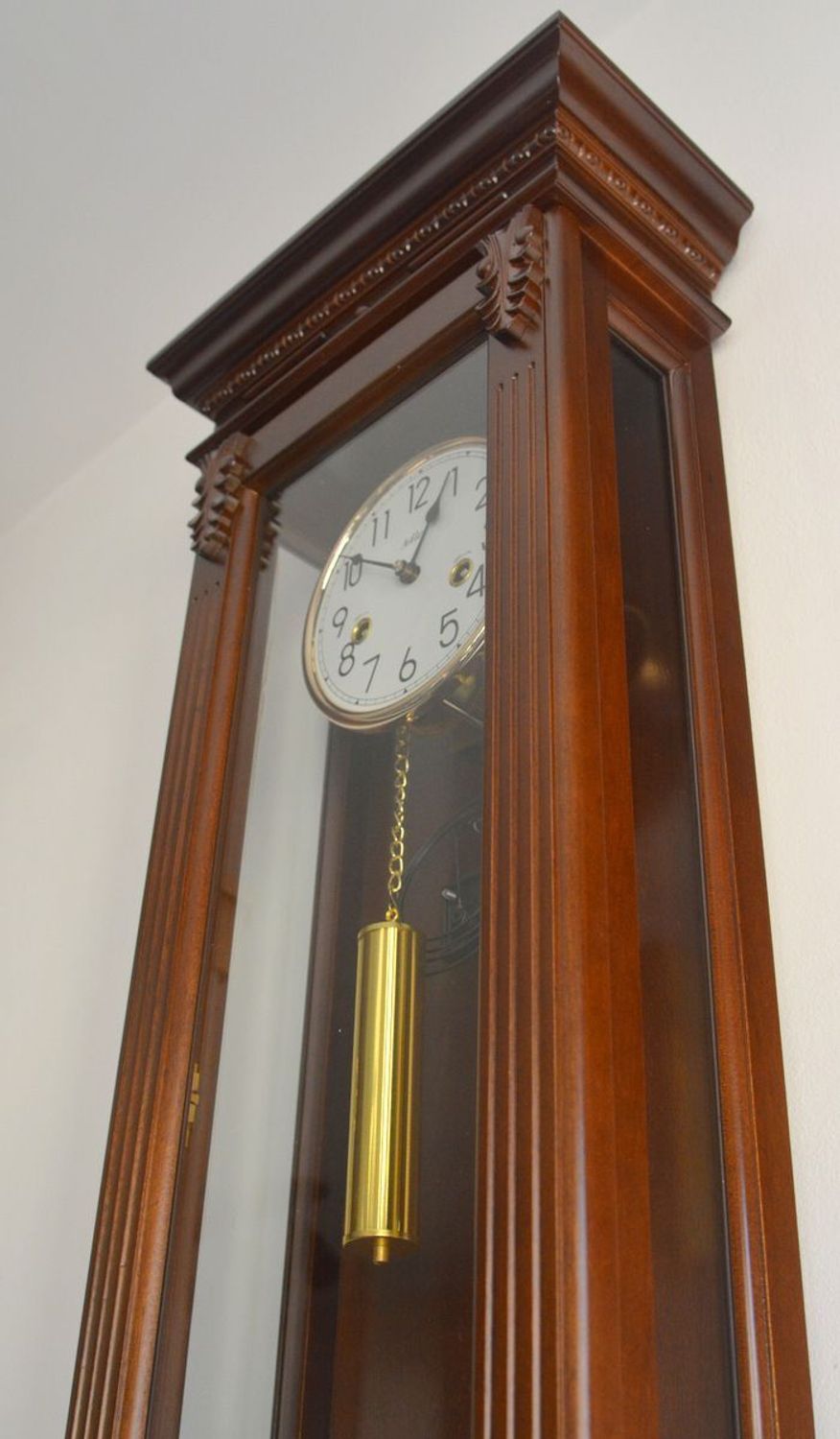 Zegar wiszący mechaniczny Adler 11000W – elegancki zegar z kurantem 31-dniowym (4).JPG