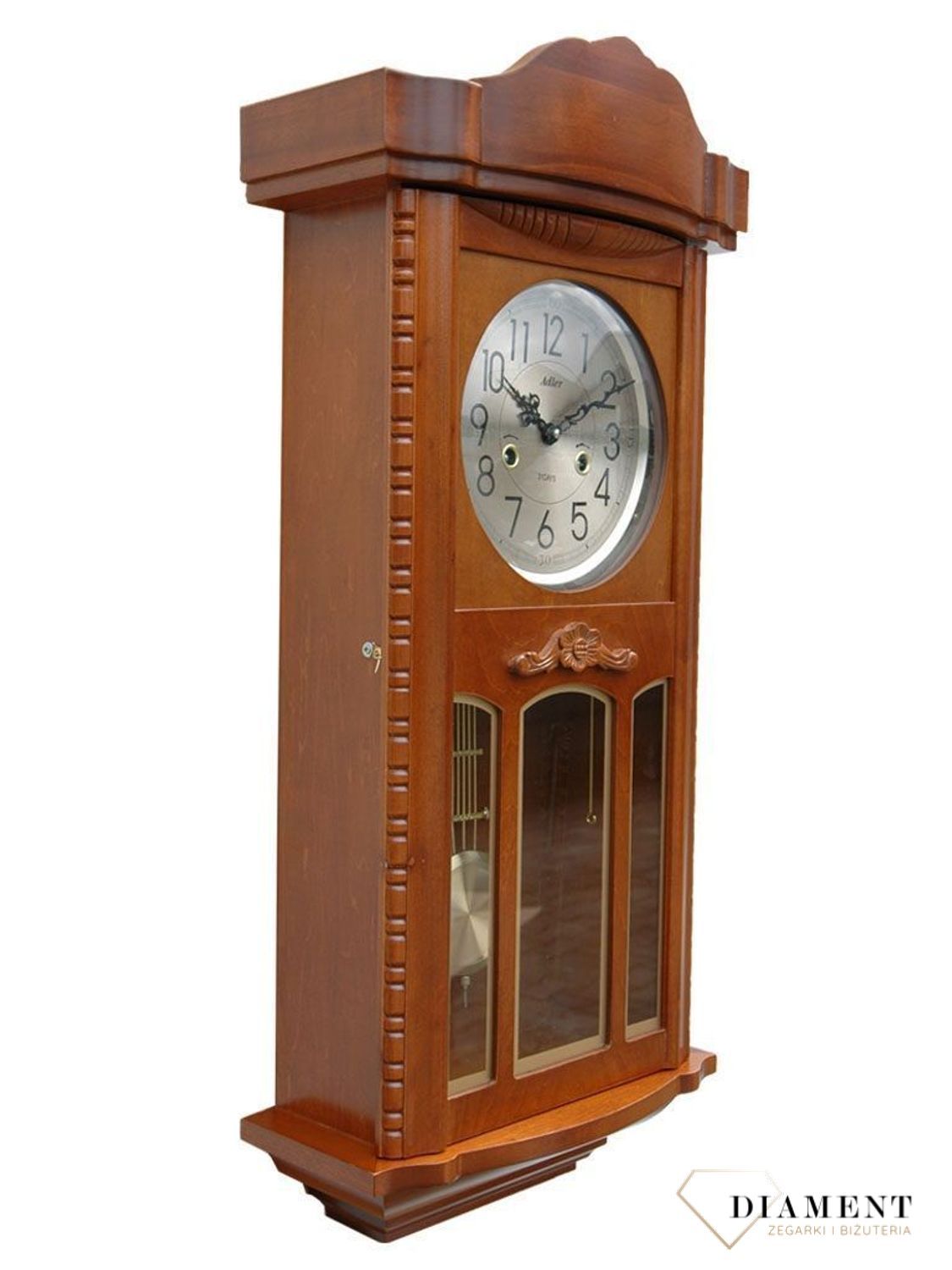 Zegar ścienny mechaniczny marki Adler 11002CH k.jpg