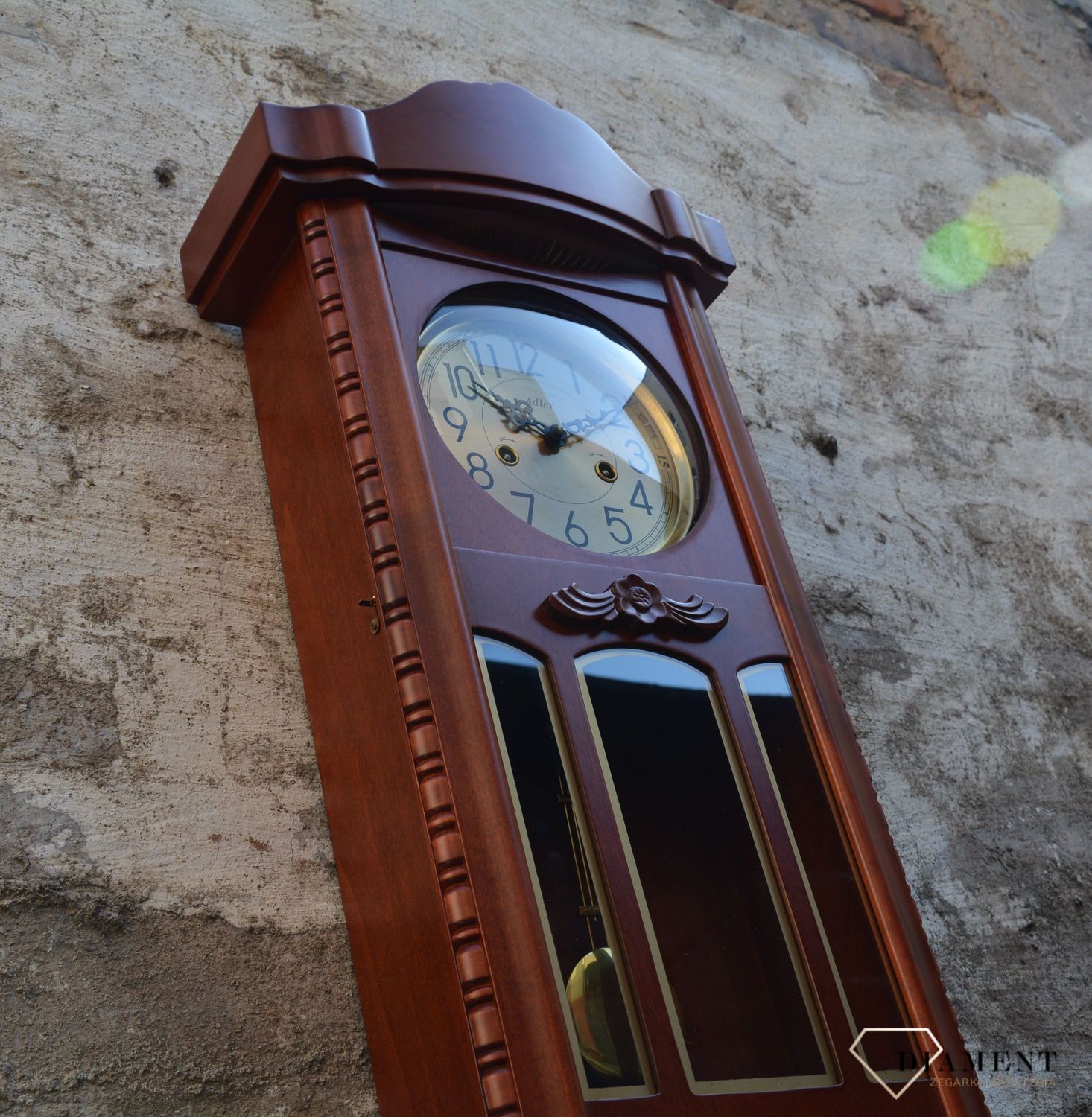 Zegar ścienny mechaniczny marki Adler 11002CH k.jpg