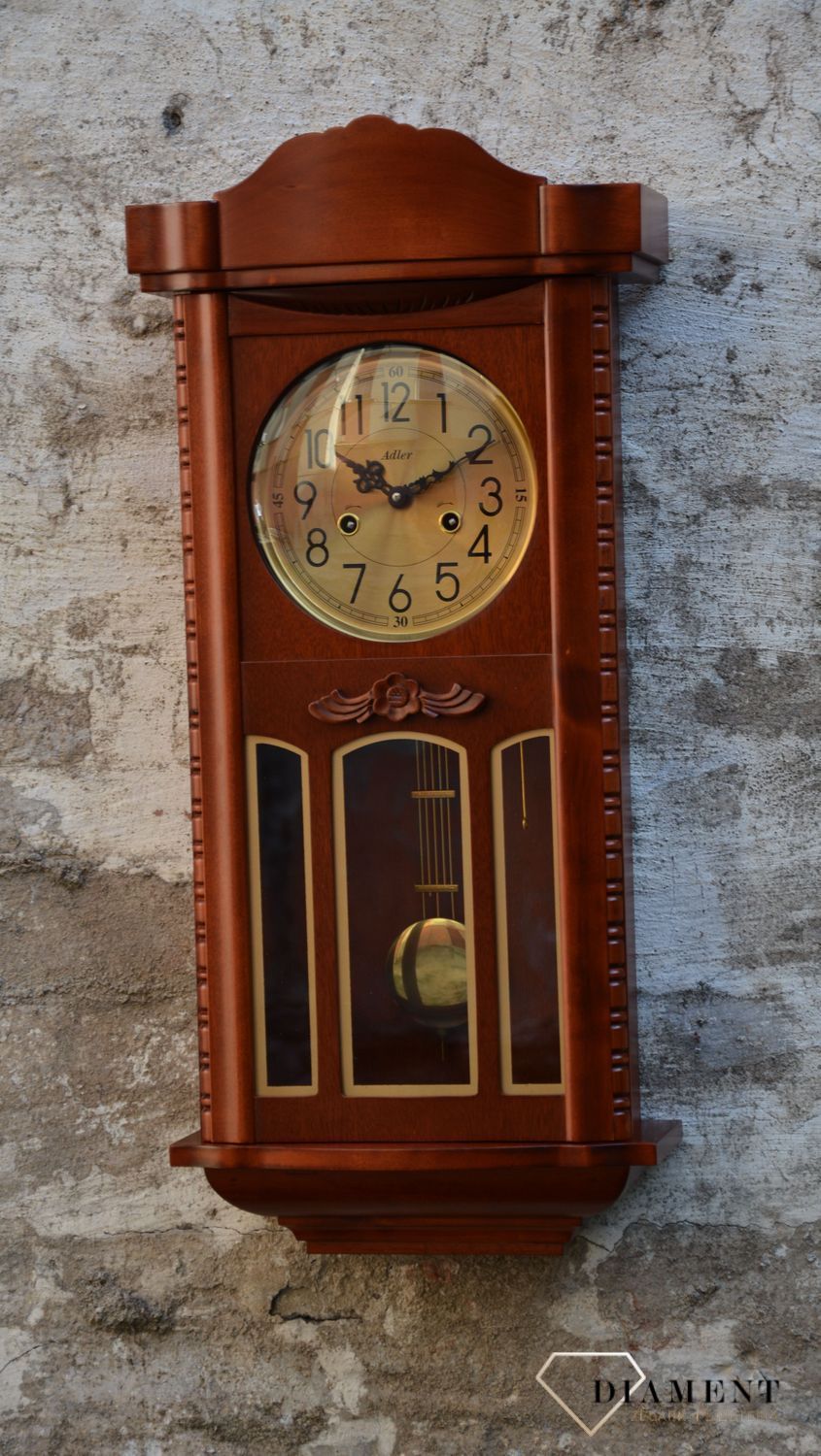 Zegar ścienny mechaniczny marki Adler 11002CH k.jpg
