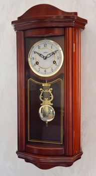 Zegar ścienny z wahadłem drewniany Adler 11017CH✓Zegary ścienne✓Zegary szafkowe ✓Zegary mechaniczne, Zegar ścienny z wahadłem  (2).JPG