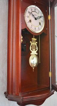 Zegar ścienny z wahadłem drewniany Adler 11017CH✓Zegary ścienne✓Zegary szafkowe ✓Zegary mechaniczne, Zegar ścienny z wahadłem. Zegary ścienne Inowrocław (1).JPG