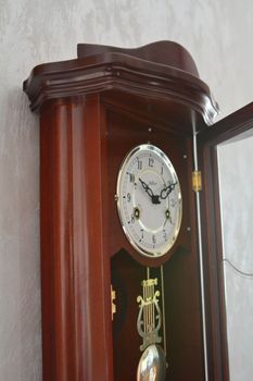 Zegar ścienny z wahadłem drewniany Adler 11017CH✓Zegary ścienne✓Zegary szafkowe ✓Zegary mechaniczne, Zegar ścienny z wahadłem. Zegary ścienne Inowrocław (3).JPG