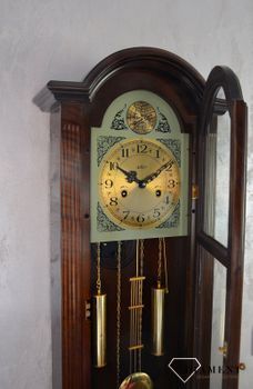 Zegar ścienny drewniany wiszący mechaniczny Adler nakręcany 11070W to zegar drewniany wiszący z wahadłem idealny do stylowych, drewnianych wnętrz (8).JPG