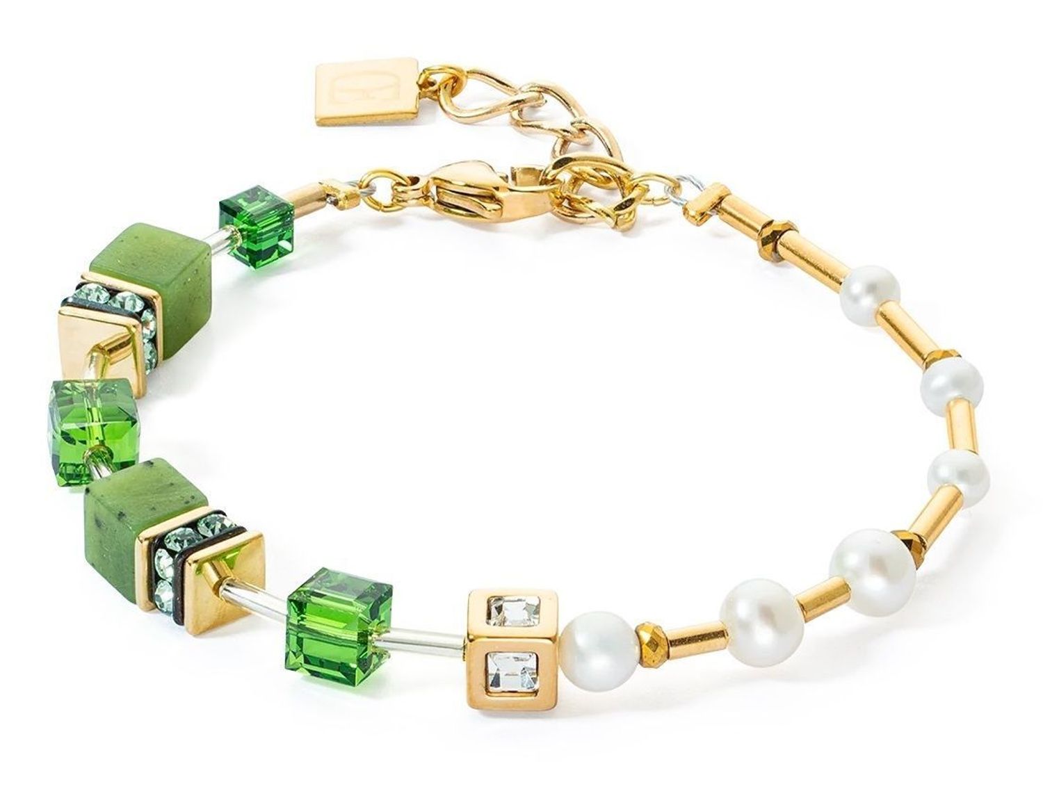 Bransoletka damska Coeur de Lion z perłami słodkowodnymi 1122300516.jpg