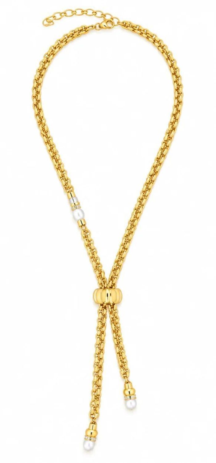 Naszyjnik damski 1144101416 Coeur de Lion Structure Y-Necklace Gold d (1).jpg