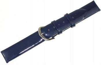 Pasek do zegarka Bisset 16 mm granatowy lakierowany – uniwersalny (2).jpg