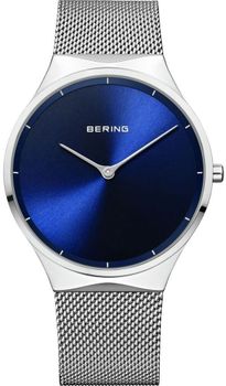 Zegarek damski na bransolecie z niebieską tarczą Bering o numerzze 12138-008.jpg