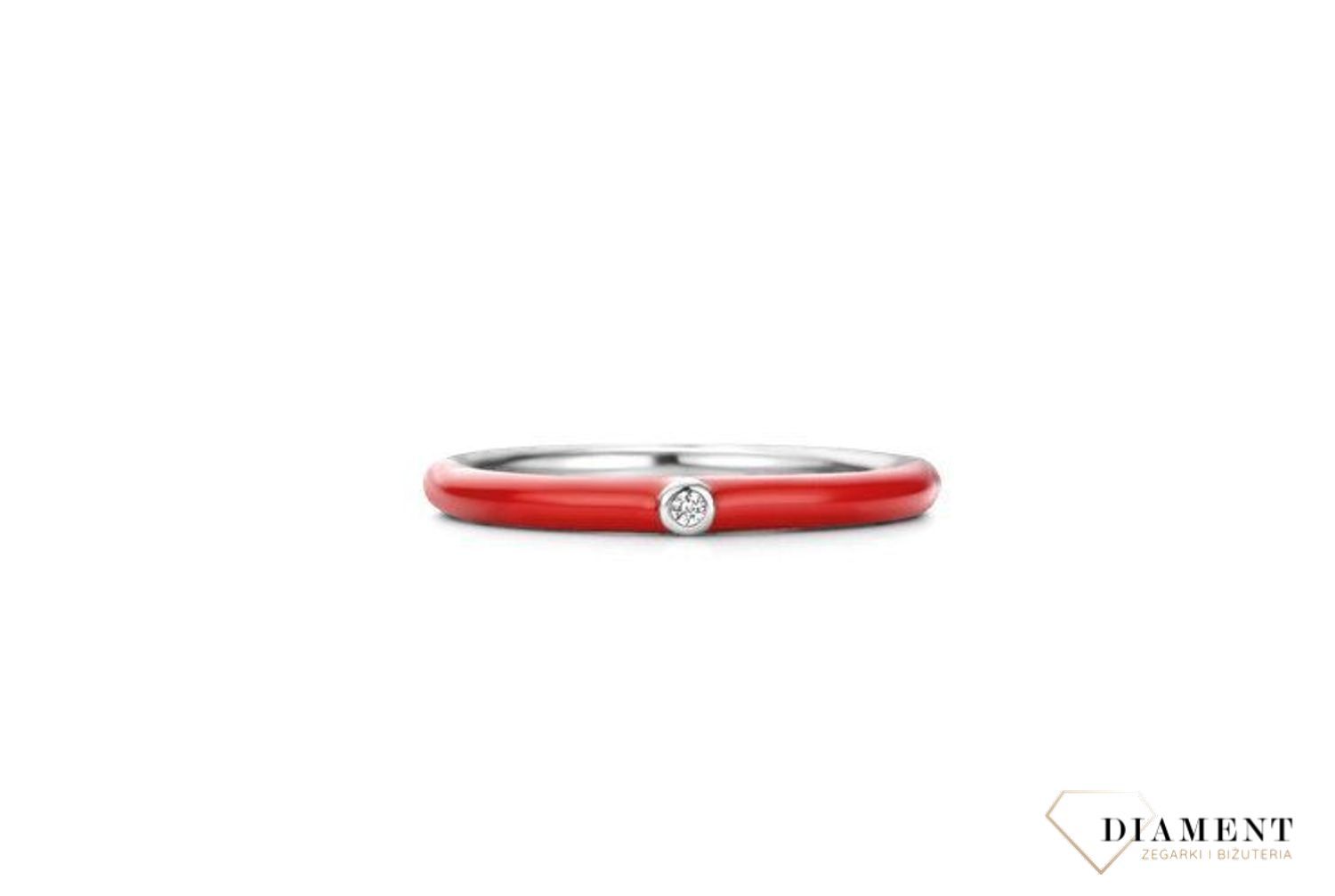 Srebrny pierścionek czerwona emalią i cyrkonia 12225CR (1).jpg