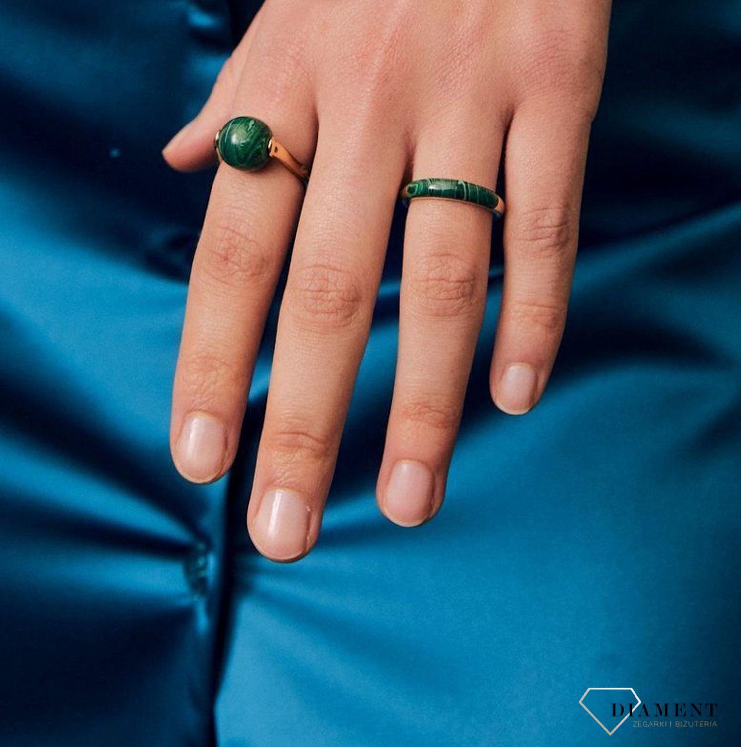 Srebrny pierścionek pozłacany z malachitem 12230MA (2).jpg