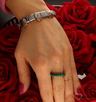 Srebrny pierścionek Ti Sento z Malachitem 12284MA. Oczko z malachitem sprawia, że pierścionek nadaje delikatności. Załóż go, a efektowna barwa kamienia sprawi, że każda Twoja stylizacja nabierze koloru.jpg