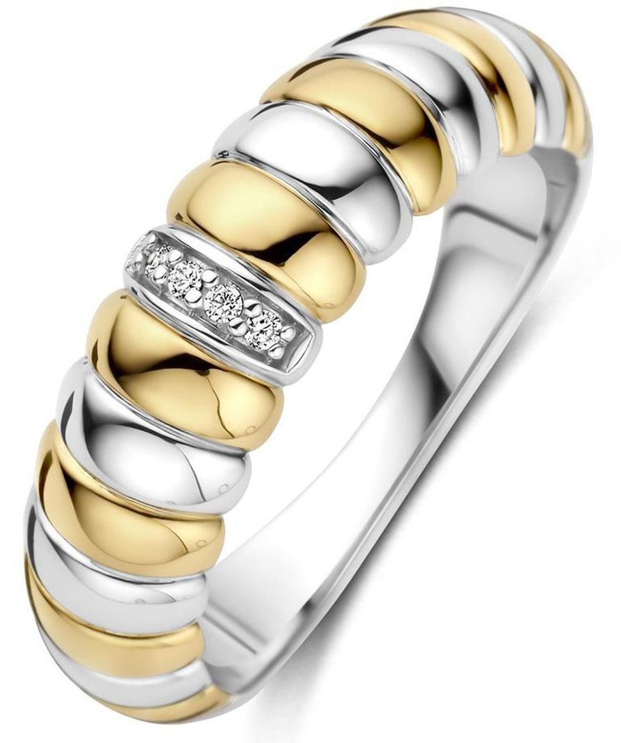 Pierścionek TI SENTO 12381ZY – srebro próby 925 z platynowym wykończeniem i 7 białymi cyrkoniami. Hipoalergiczny i komfortowy w noszeniu, idealny na co dzień i na 11.jpg