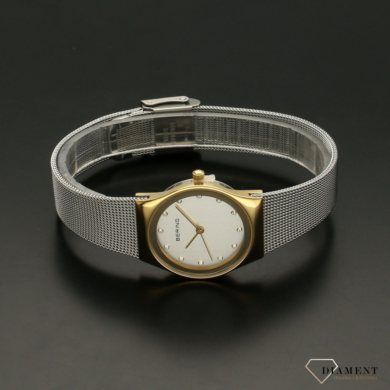 Zegarek damski Bering połączenie złota i srebra 12927-001.jpg