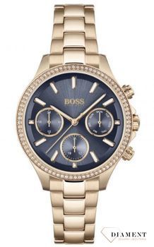 Zegarek damski Hugo Boss na bransolecie Hera 'Jeans Blue' 1502566dsf.jpg