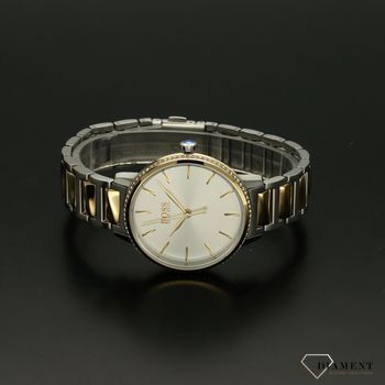 Zeagrek damski Hugo Boss 1502568 na bransolecie złoto-srebrnej (3).jpg