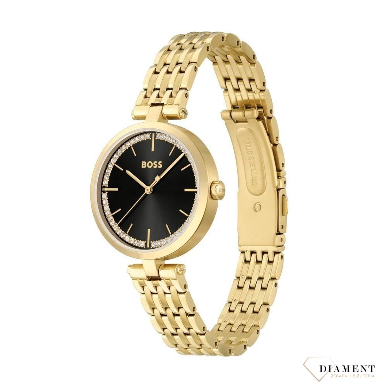 Zegarek damski złoty na bransolecie  Hugo Boss Essena 1502705.jpg