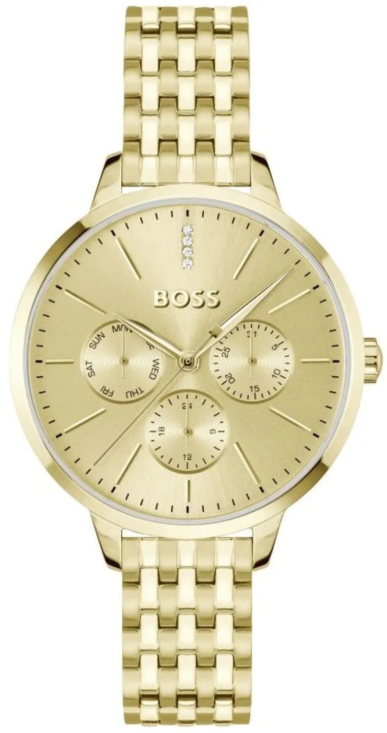  Zegarek damski Hugo Boss SYMPHONY LE 1502782. Złoty zegarek damski. Zegarek damski Hugo Boss. Zegarek damski na bransolecie. Zegarek damski modowy. Zegarek dla kobiety na prezent (3).jpg