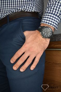 Zegarek męski Hugo Boss 1513716 sportowy Velocity to najmodniejszy zegarek na silikonowym, wytrzymałym pasku z dużym logo BOSS (3).JPG