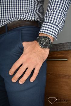 Zegarek męski Hugo Boss 1513716 sportowy Velocity to najmodniejszy zegarek na silikonowym, wytrzymałym pasku z dużym logo BOSS (4).JPG