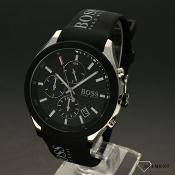 Zegarek męski Hugo Boss 1513716 sportowy Velocity to najmodniejszy zegarek na silikonowym, wytrzymałym pasku z dużym logo BOSS...jpg