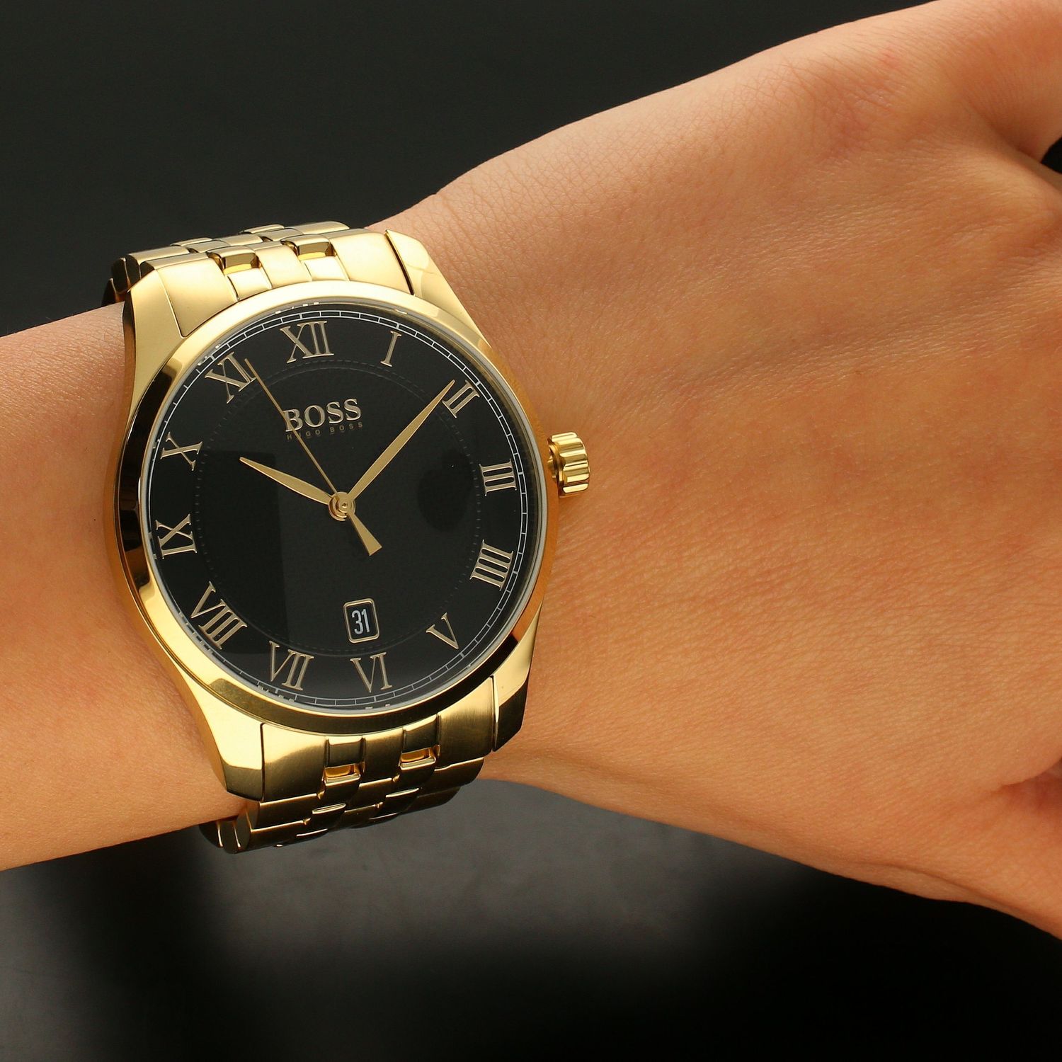 Zegarek męski na bransolecie Hugo Boss Black Master 1513739.jpg