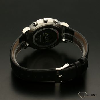 Zegarek męski Hugo Boss 1513804 Integrity na czarnym pasku to zegarek z kolekcji Hugo Boss. Zegarek na czarnym pasku w prostym minimalistycznym designu.  (4).jpg