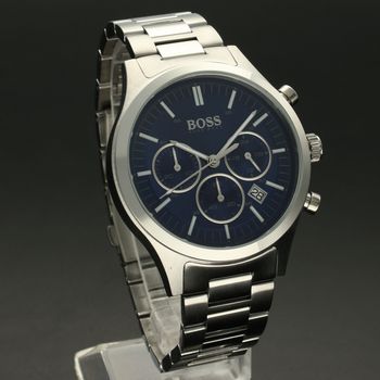 Zegarek męski Hugo Boss Metronome 1513801 to najmodniejszy zegarek na stalowej, wytrzymałej bransolecie z japońskim mechanizmem.  (2).jpg