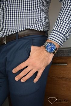 Zegarek męski Hugo Boss Metronome 1513801 to najmodniejszy zegarek na stalowej, wytrzymałej bransolecie z japońskim mechanizmem. Zegarek dla prawdziwego faceta (1).JPG