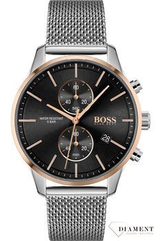 Zegarek męski Hugo Boss Associate 'Przystojny BOSS' 1513805 to zegarek do pracy na stalowej, wytrzymałej bransolecie, najmodniejszy zegarek na zawsze. Zegarek elegancki o modnym look'u..jpg