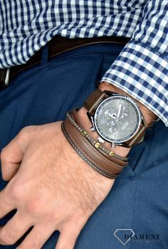 Zegarek męski Hugo Boss Champion 'Czekoladowy BOSS' 1513815 to zegarek do pracy na skórzanym, wytrzymałym pasku, najmodniejszy zegarek na zawsze (7).JPG