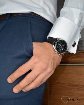 Zegarek męski Hugo Boss 1513816 Champion to najmodniejszy zegarek na czarnym, wytrzymałym pasku z kopertą ze stali. Zegarek dla prawdziwego faceta z czarną tarczą i prostymi indeksami  (4).JPG