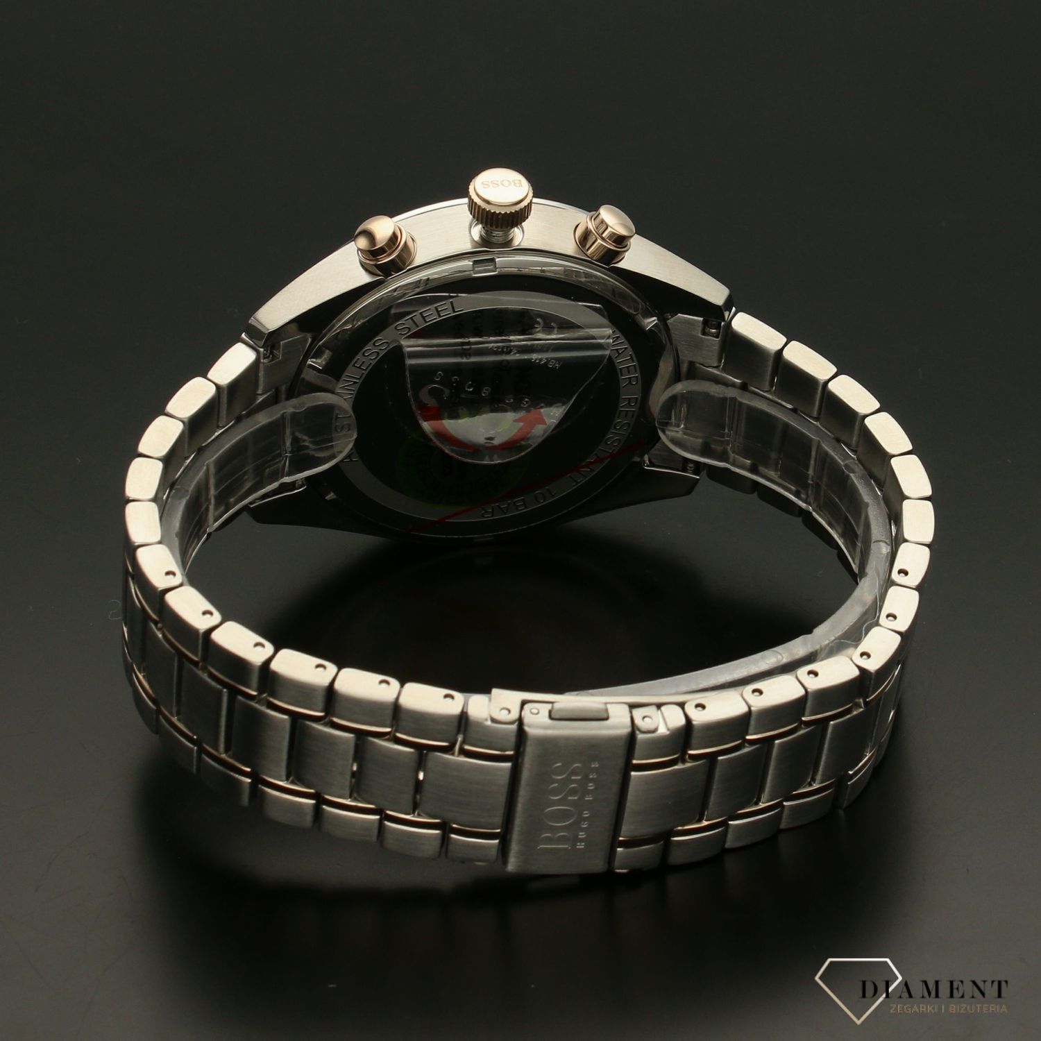 Zegarek męski Hugo Boss Champion 'Odważny BOSS' 1513819 to zegarek do pracy na stalowej, wytrzymałej bransolecie,.jpg