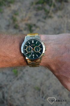 Złoty zegarek męski Hugo Boss Allure 1513923. Zegarek męski Hugo Boss. Złoty zegarek męski na bransolecie (4).JPG