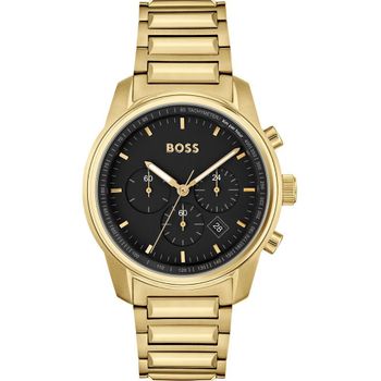 Zegarek męski Hugo Boss 1514006. Prezentowany model posiada funkcję chronografu (stopera), będzie zatem doskonały w trakcie ćwiczeń. Długość jednego pomiaru wynosi aż 60 minut, a jego dokładność to 110 sek.jpg