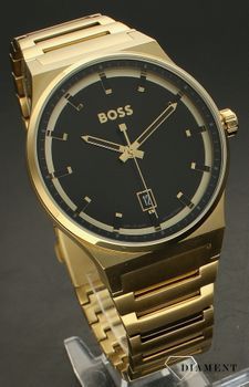 Złoty zegarek męski Hugo Boss 1514077. Złoty zegarek Hugo Boss. Zegarek męski Hugo Boss. Zegarek męski na bransolecie. Męski zegarek Hugo Boss idealny na prezent (1).jpg