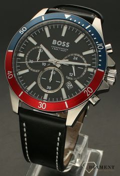 Zegarek męski Hugo Boss 1514099 pasku czarnym na TROPER