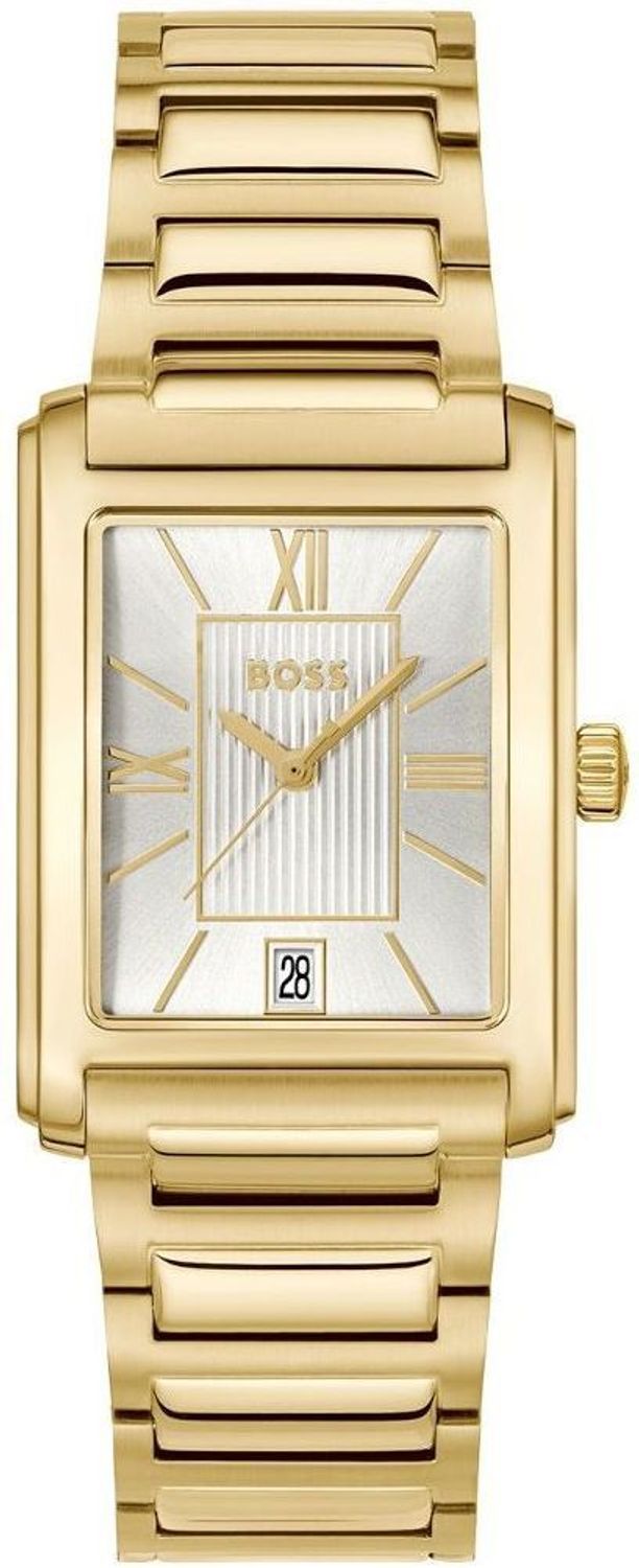 Odkryj męski zegarek Boss Principle z prostokątną kopertą 28x39 mm, stalową bransoletą i datownikiem. Styl, precyzja i elegancja na co dzień. Sprawdź w naszym sklepie!11.jpg