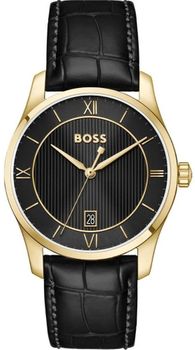 Zegarek męski BOSS Principle 1514364 złoty z czarną tarczą.jpg