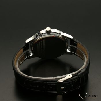 Zegarek męski na pasku czarnym, skórzanym 'nowoczesny klasyk' Timemaster 154-35 (4).jpg