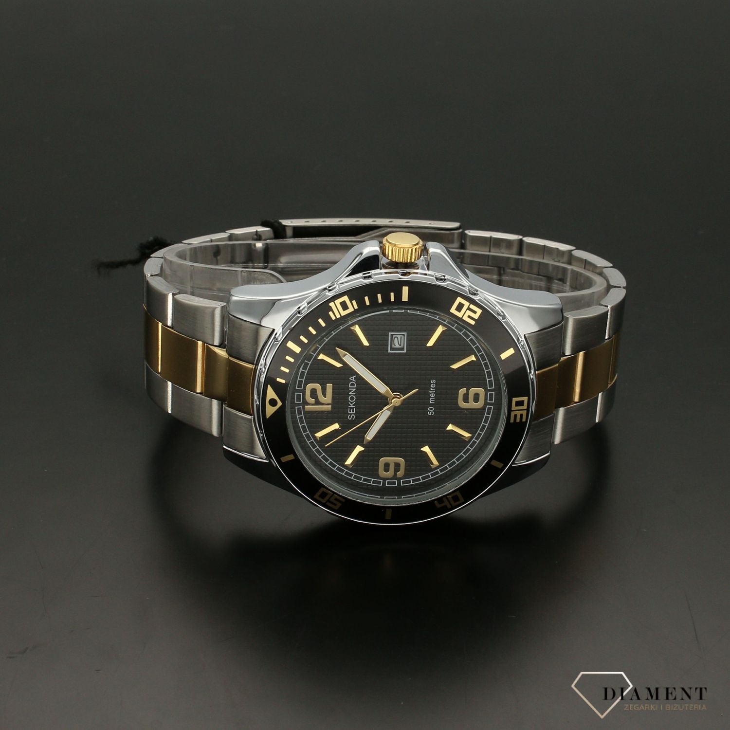 Zegarek męski Sekonda 'Czarny Bicolor' 1581.v2.jpg