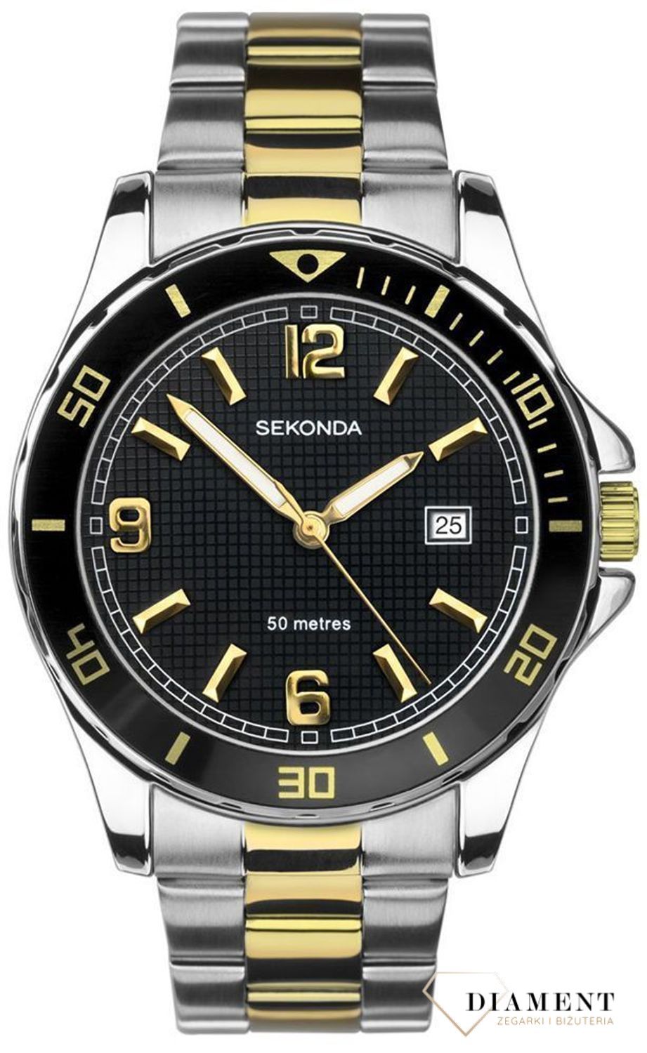 Zegarek męski Sekonda 'Czarny Bicolor' 1581.v2.jpg